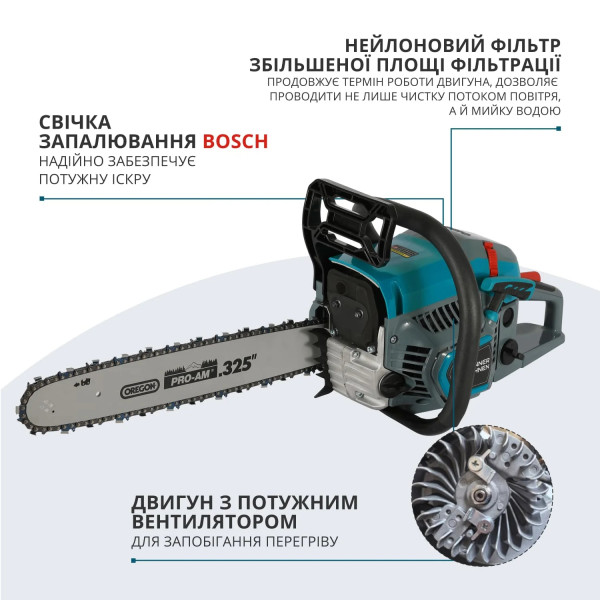 Фото - Цепная пила Konner&Sohnen KS CS21G-16-1