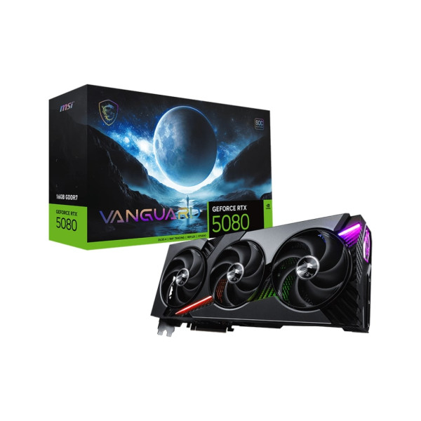 Фото - Видеокарта MSI NVIDIA GeForce RTX 5080 16G VANGUAR D SOC