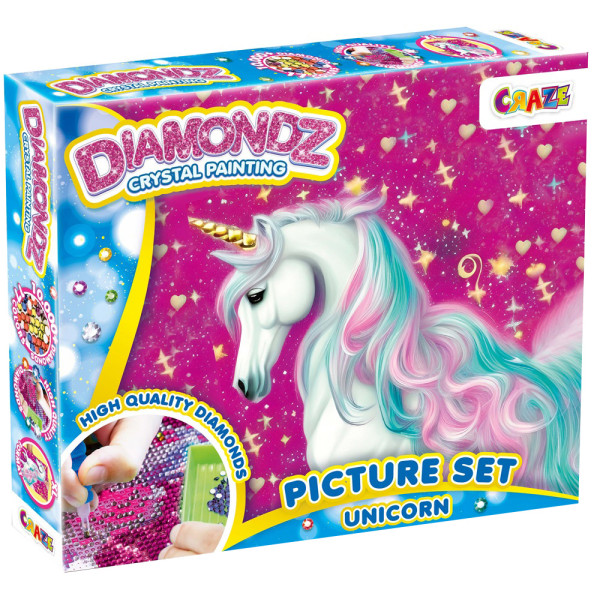 Фото - Алмазная живопись Craze DIAMONDZ Единорог (48689)