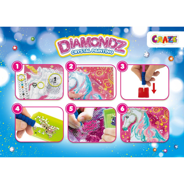 Фото - Алмазная живопись Craze DIAMONDZ Единорог (48689)