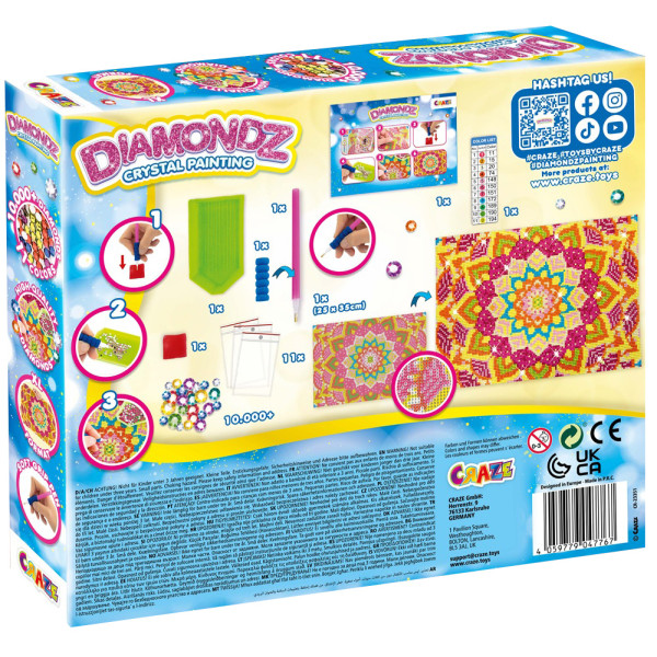 Фото - Алмазная живопись Craze DIAMONDZ Мандала (47767)