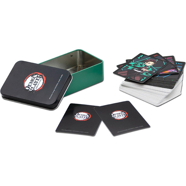 Фото - Настольная игра (12+) ABYstyle DEMON SLAYER: KIMETSU NO YAIBA Deck of 54 cards 10.8 см (ABYJDC011)