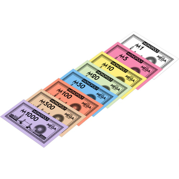 Фото - Настольная игра (8+) Winning Moves MONOPOLY Mega Gold UK (WM02108-EN1-6)