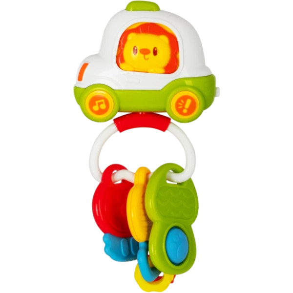 Фото - Интерактивная игрушка пластиковая Baby Team Машинка с ключиками (8657)
