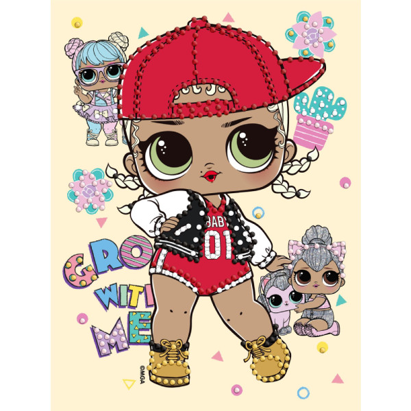 Фото - Алмазная живопись Ideyka L.O.L. Surprise! SWAG 15x20 см (AML1196)