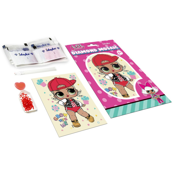 Фото - Алмазная живопись Ideyka L.O.L. Surprise! SWAG 15x20 см (AML1196)