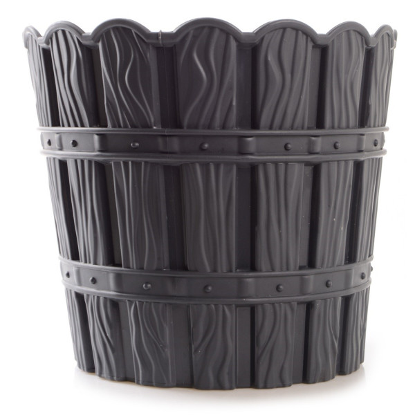 Фото - Вазон VIOLET HOUSE 1052 BAMBOO ANTRACITE 0.6 л.