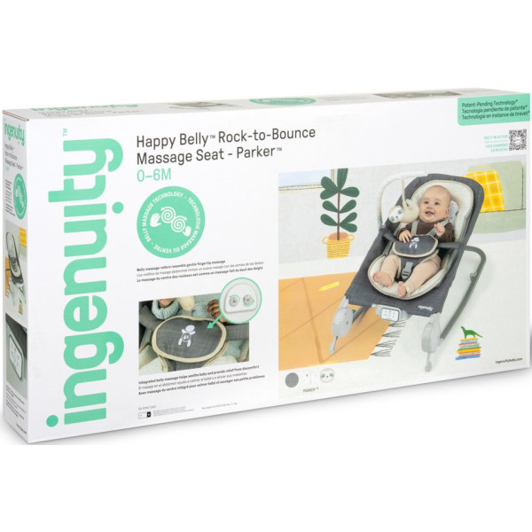 Фото - Кресло-шезлонг Ingenuity с технологией Happy Belly, Parker (16853)