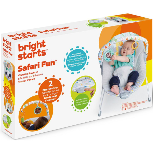 Фото - Кресло-шезлонг Bright Starts Safari Fun (12204)