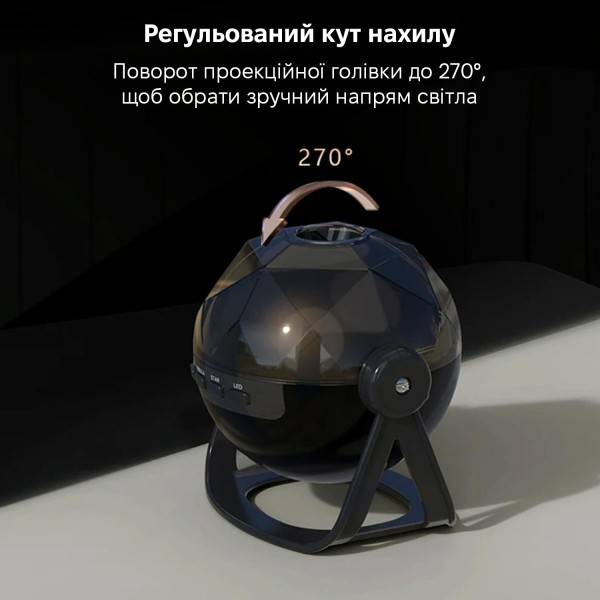 Фото - Ночник детский INSPIRE лазерный проектор звездного неба Звездная река и звездное небо (LWS-R-12)