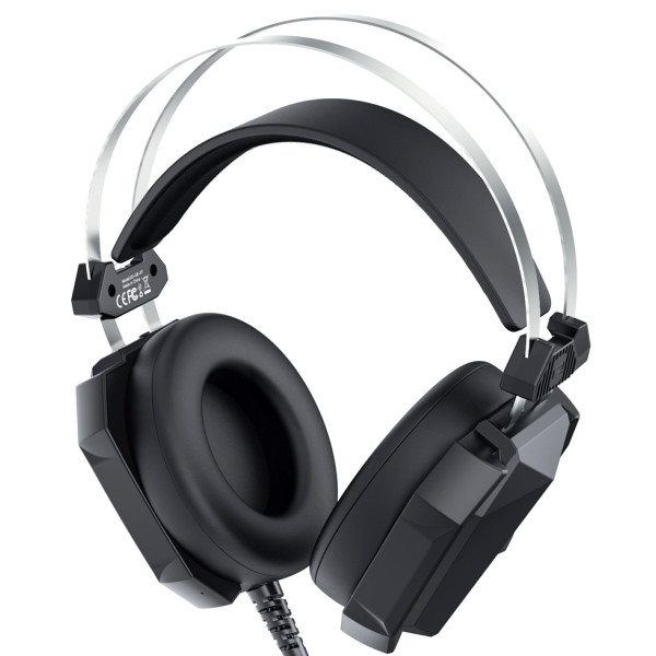 Фото - Гарнитура проводная игровая XO GE-07 Static Gaming Black