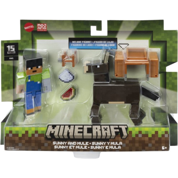 Фото - Коллекционные фигурки набор Minecraft из 2-х персонажей Minecraft (в ас.) (GTT53)