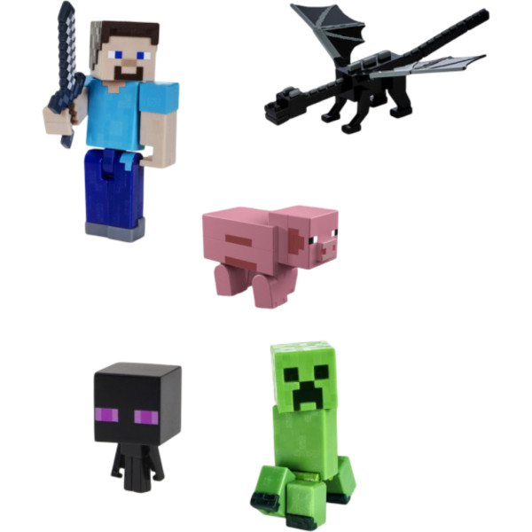 Фото - Коллекционная фигурка Minecraft Микро фигурки Minecraft (в ас.) (HJF78) Фото - Коллекционная фигурка Minecraft Микро фигурки Minecraft (в ас.) (HJF78)