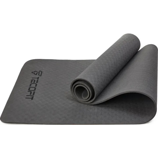 Фото - Коврик для йоги и фитнеса TECOFIT TPE 183x 61 x 0.6 см Black (TOP18074471/1)