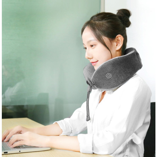 Фото - Массажер для шеи Xiaomi LF Massage sleep neck pillow Gray (LR-S100)