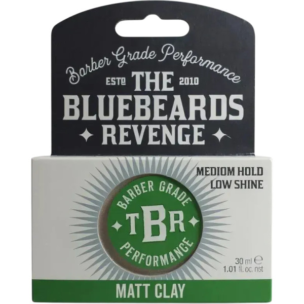 Фото - Гель и воск для укладки волос The Bluebeards Revenge Matt Clay 30 мл NEW (5060297002885)