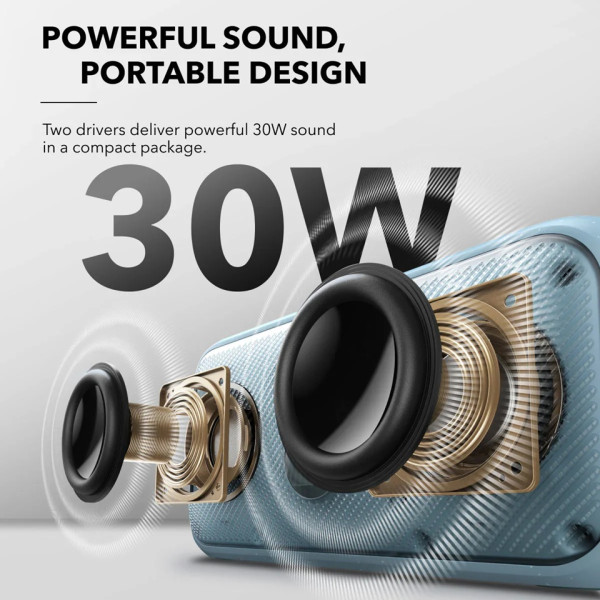 Фото - Портативная акустика Anker SoundСore Motion 300 Blue (A3135031)