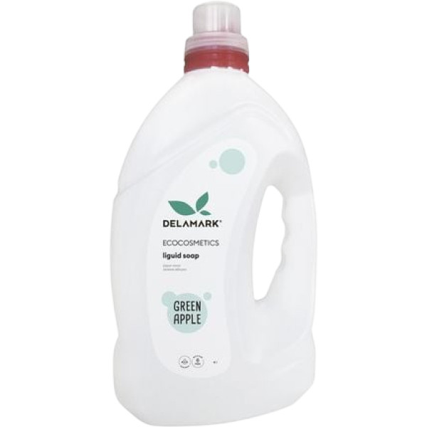 Фото - Жидкое мыло для рук DeLaMark Зеленое яблоко 4 л (4820152332059) Фото - Жидкое мыло для рук DeLaMark Зеленое яблоко 4 л (4820152332059)
