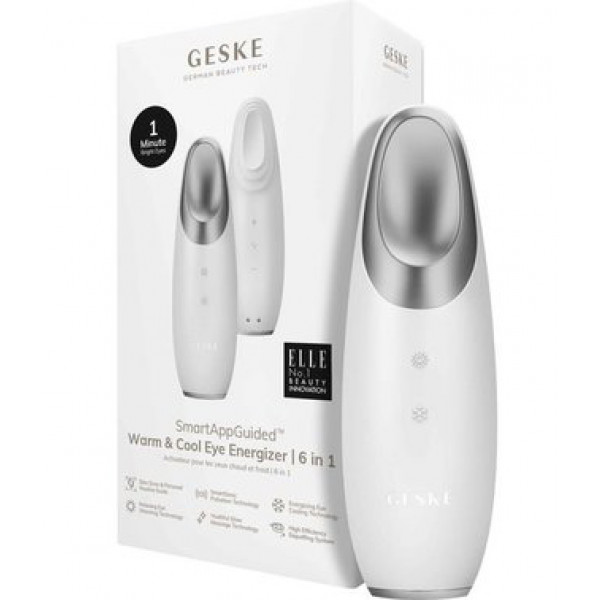 Фото - Прибор для чистки лица GESKE Warm & Cool Eye Energizer 6 в 1 (GK000003WH01)