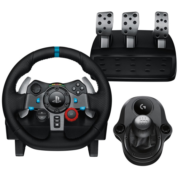 Фото - Руль Logitech G29 Racing Wheel and Pedals for PS4-5 and PC + Shifter USB-PLUG-EMEA-914-EU (991-000557)