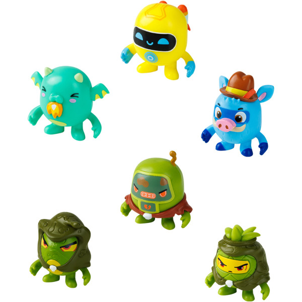 Фото - Коллекционная фигурка набор Pinata Smashlings ПРИЧУДЛИВЫЕ ГЕРОИ (8 фигурок, в ассорт.) (SL2065)