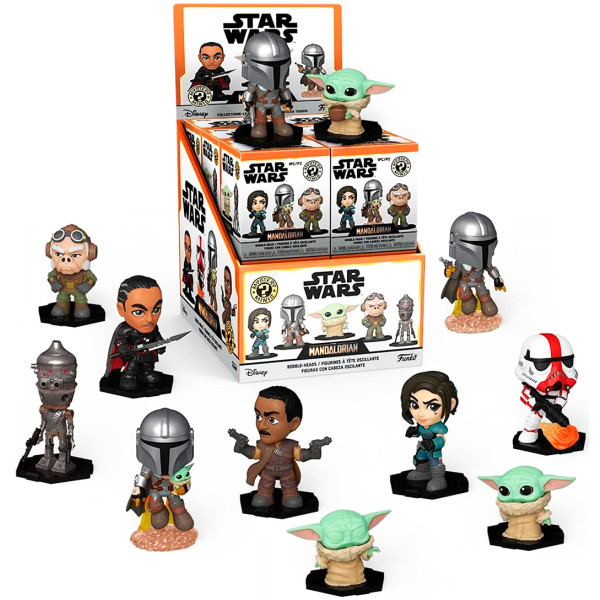 Фото - Игровая фигурка-сюрприз FUNKO MYSTERY MINIS - МАНДАЛОРЕЦ (в ассорт., в диспл.) (54519)