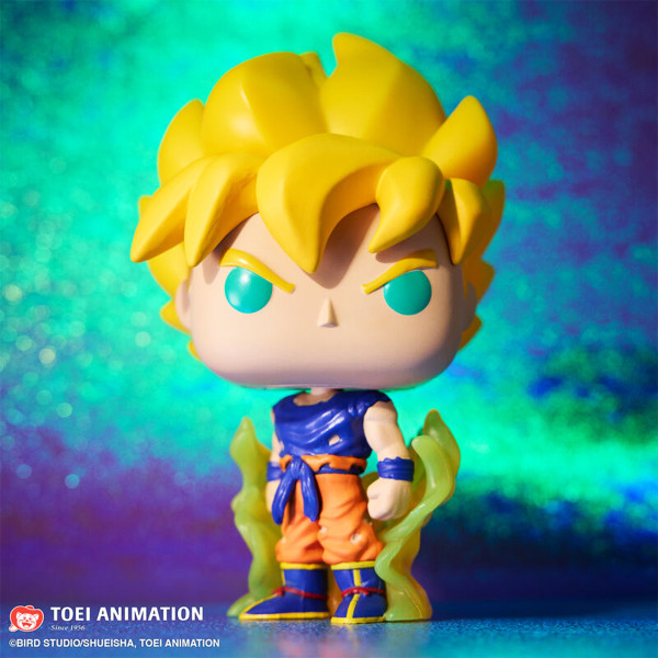 Фото - Коллекционная фигурка FUNKO POP! серии Жемчуг дракона - СУПЕР САЯН ГОКУ (48600)