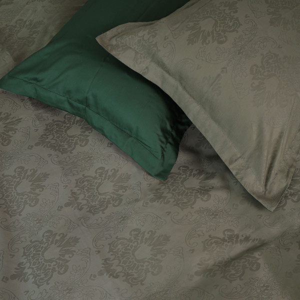 Фото - Комплект постельного белья MirSon King Size 220х240 см 6037 Nellie Сатин Жакард (2200009023279)