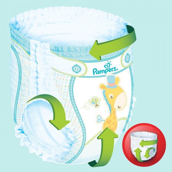 Фото - Одноразовые подгузники-трусики Pampers Pants Размер 5 Junior (12-17 кг), 15 шт. (81666192)