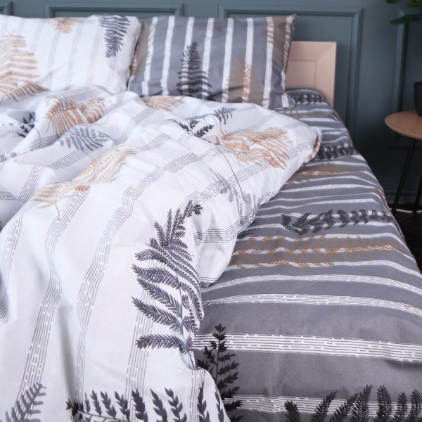 Фото - Комплект постельного белья MirSon Бязь 17-0006 Donata 143х210 (2200001383326)