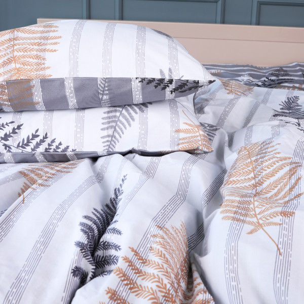 Фото - Комплект постельного белья MirSon Бязь 17-0006 Donata 143х210 (2200001383326)