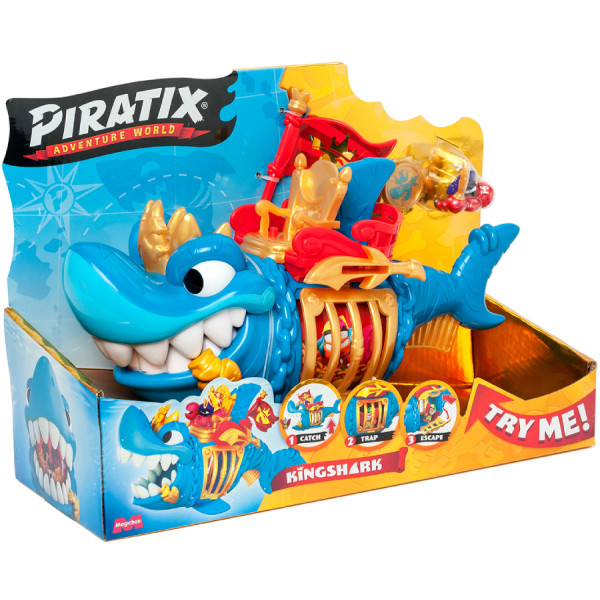 Фото - Набор игровых фигурок Piratix S - КОРОЛЕВСКАЯ АКУЛА (PPXSP112IN10)
