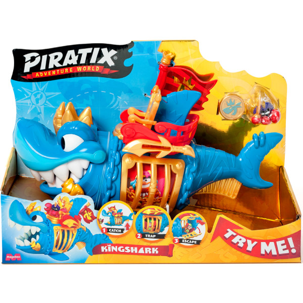 Фото - Набор игровых фигурок Piratix S - КОРОЛЕВСКАЯ АКУЛА (PPXSP112IN10)