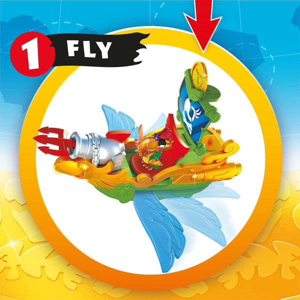 Фото - Игровой набор Piratix S - ПИРАТСКИЙ КОРАБЛЬ НЕБЕСНЫЙ ОХОТНИК (PPXSP114IN10)