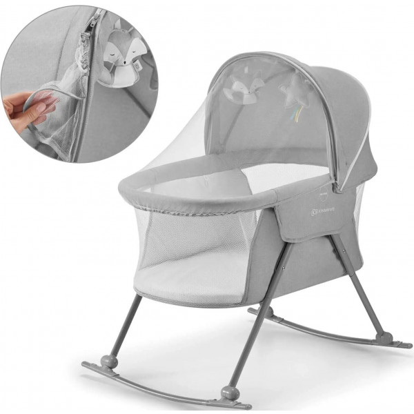 Фото - Колыбель-люлька Kinderkraft Lovi Grey (KKLLOVIGRY0000)