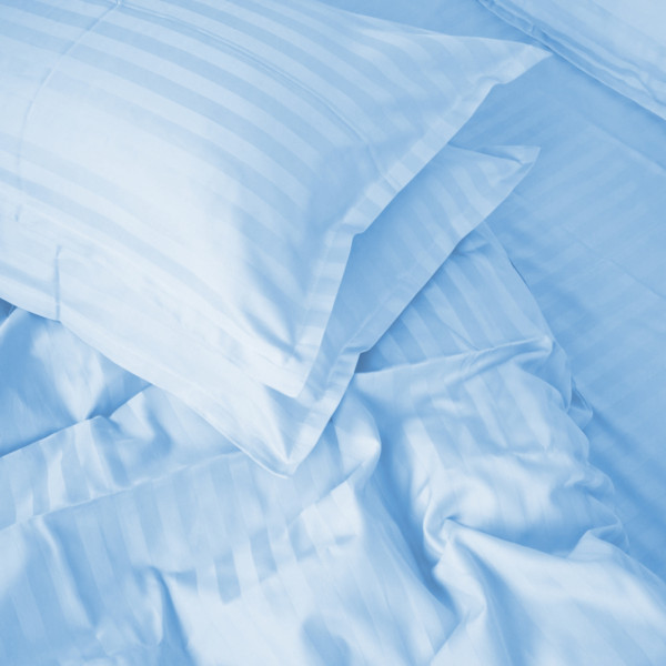 Фото - Комплект постельного белья MirSon Сатин-страйп Valentino 143х210х2 см (2200000037855)