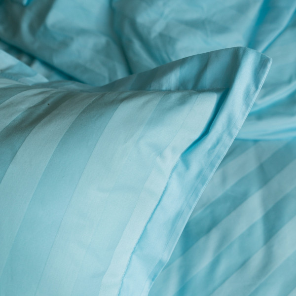 Фото - Комплект постельного белья MirSon Сатин-страйп Valentino 143х210х2 см (2200000037855)