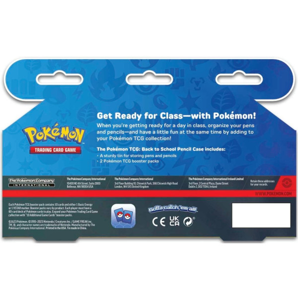 Фото - Настольная игра (5-7 лет) Pokemon Back to School Pencil Case (210-85292) в асс.