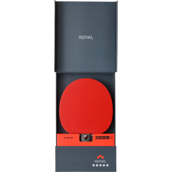 Фото - Ракетка для настольного тенниса Stiga Royal Carbon 5 Star FL (1215-2818-01)