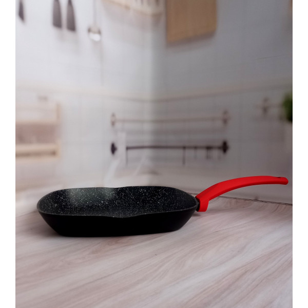 Фото - Сковорода гриль OSCAR Chef 28 см (OSR-8101-28)