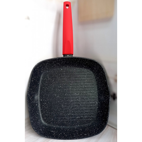 Фото - Сковорода гриль OSCAR Chef 28 см (OSR-8101-28)