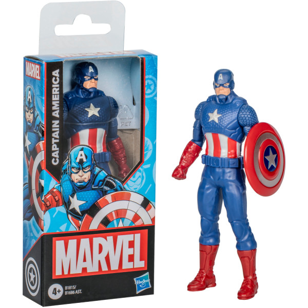 Фото - Коллекционная фигурка Hasbro Мстители MVL CAPTAIN AMERICA 6 INCH FIGURE (B1686_B1815)