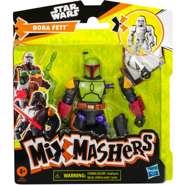 Фото - Коллекционная фигурка Hasbro Звездные войны серии MixMashers SW MIXMASHERS BOBA FETT BASIC FIGURE (F9479_G0296)