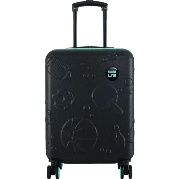 Фото - Чемодан детский Semi Line S Black/Blue (T5889-2)