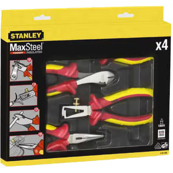 Фото - Набор инструментов Stanley MAXSTEEL VDE 1000v 4 пр. (4-84-489)