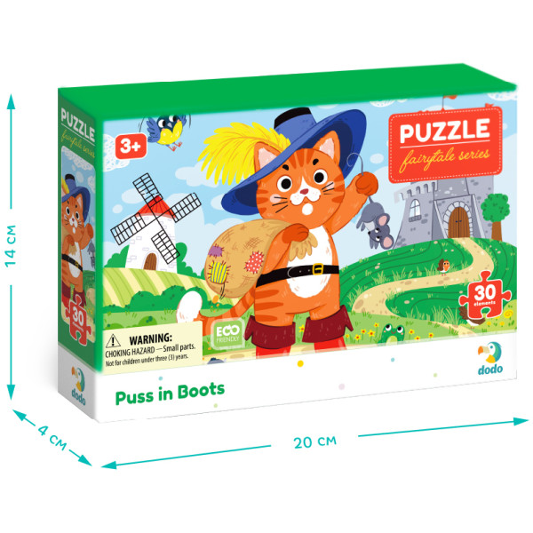 Фото - Пазлы (3-4 года) Dodo Кот в сапогах 30 эл. (300693)