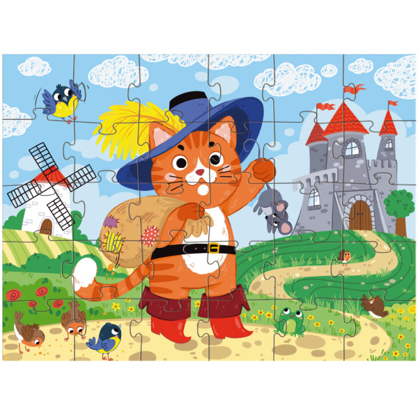 Фото - Пазлы (3-4 года) Dodo Кот в сапогах 30 эл. (300693)