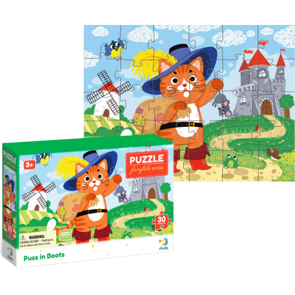 Фото - Пазлы (3-4 года) Dodo Кот в сапогах 30 эл. (300693)