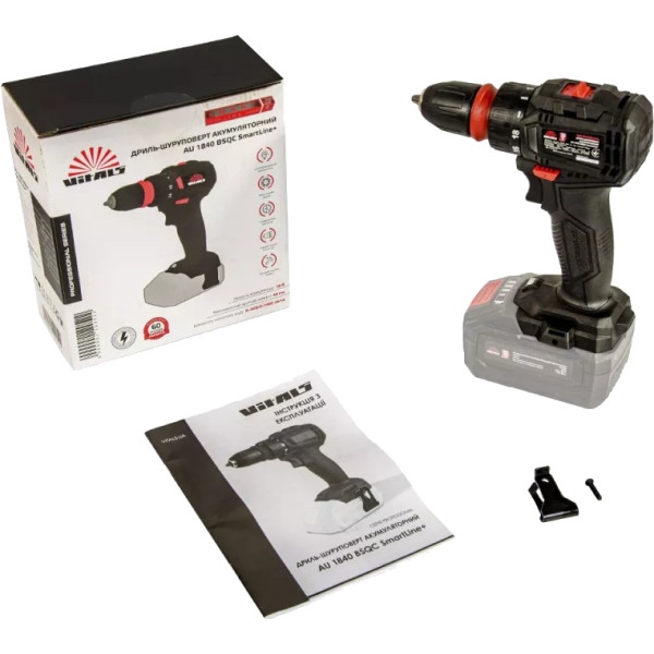 Фото - Дрель-шуруповерт VITALS Professional AU 1840 BSQC SmartLine+