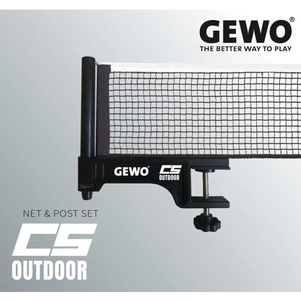 Фото - Сетка для настольного тенниса Gewo CS Outdoor (101679100)